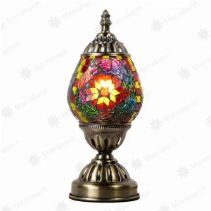 Mosaic Egg Table Lamp