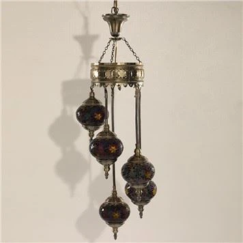 Turkish Istanbul Mosaic Hanging Lamp