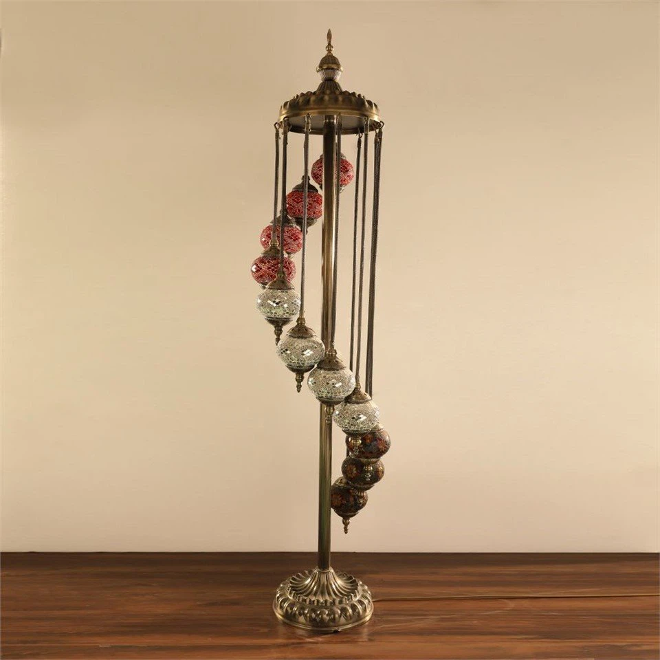 Mosaic Floor Lamp 11 Lights