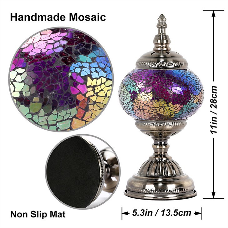 Crackle Glass Lamps