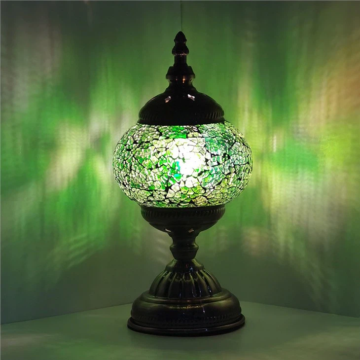 Crackle Glass Lamps