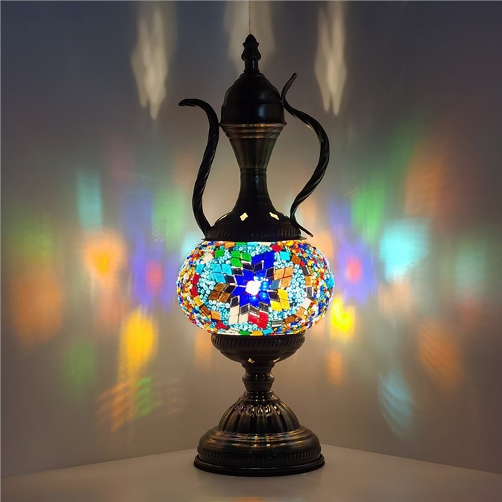 Vintage Teapot Lamp