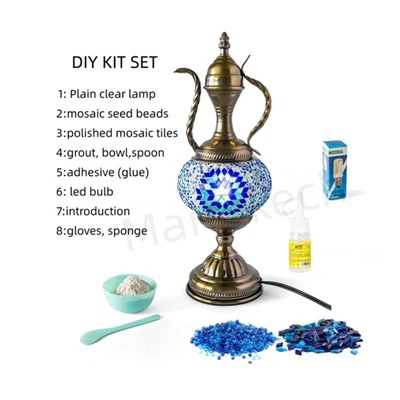 Diy Mosaic Aladdin Lamp