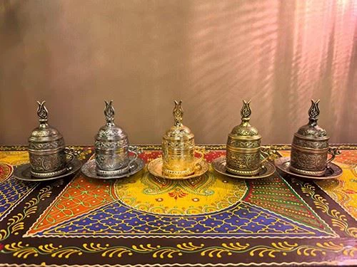 Marrakech Turkish Greek Arabic Coffee Serving Set suppliers